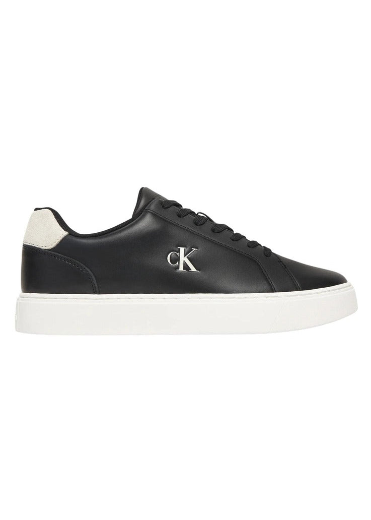 Sneakers Uomo Calvin Klein Jeans Nere in Pelle