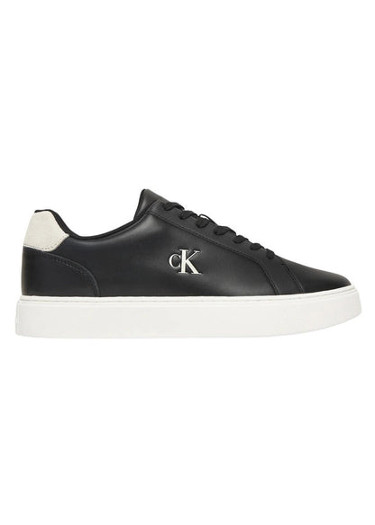 Sneakers Uomo Calvin Klein Jeans Nere in Pelle