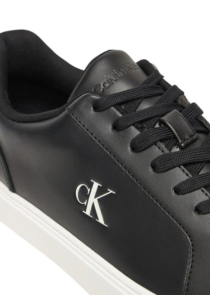 Sneakers Uomo Calvin Klein Jeans Nere in Pelle