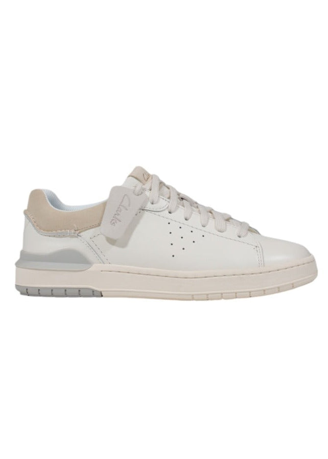 Sneakers Uomo Clarks Bianche in Pelle