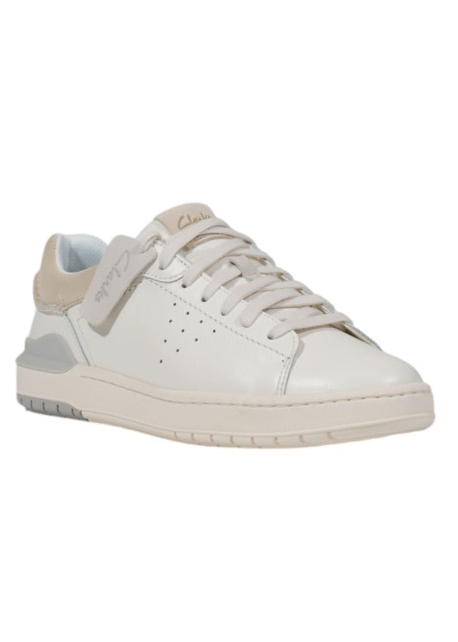 Sneakers Uomo Clarks Bianche in Pelle