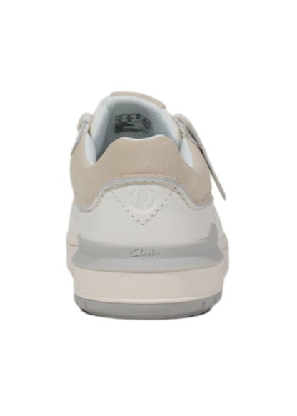 Sneakers Uomo Clarks Bianche in Pelle