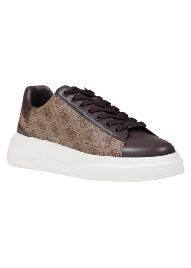 Sneakers Uomo Guess Marroni con Lacci