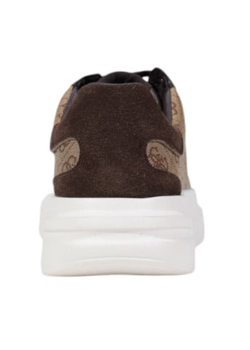 Sneakers Uomo Guess Marroni con Lacci