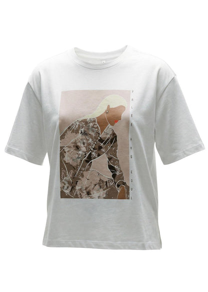 T-Shirt Donna Only Stampa Manica Corta