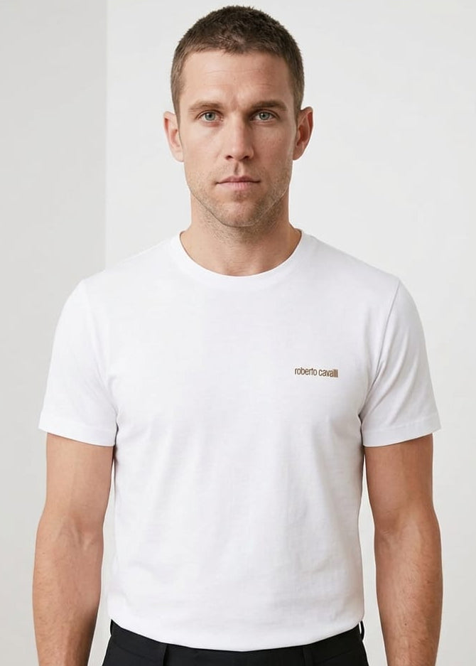 2 T-Shirt Intimo Uomo Roberto Cavalli Underwear