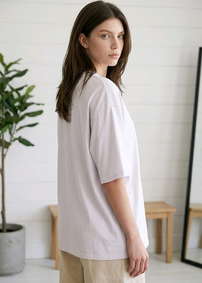 T-shirt Donna Calvin Klein Jeans Bianca con Stampa