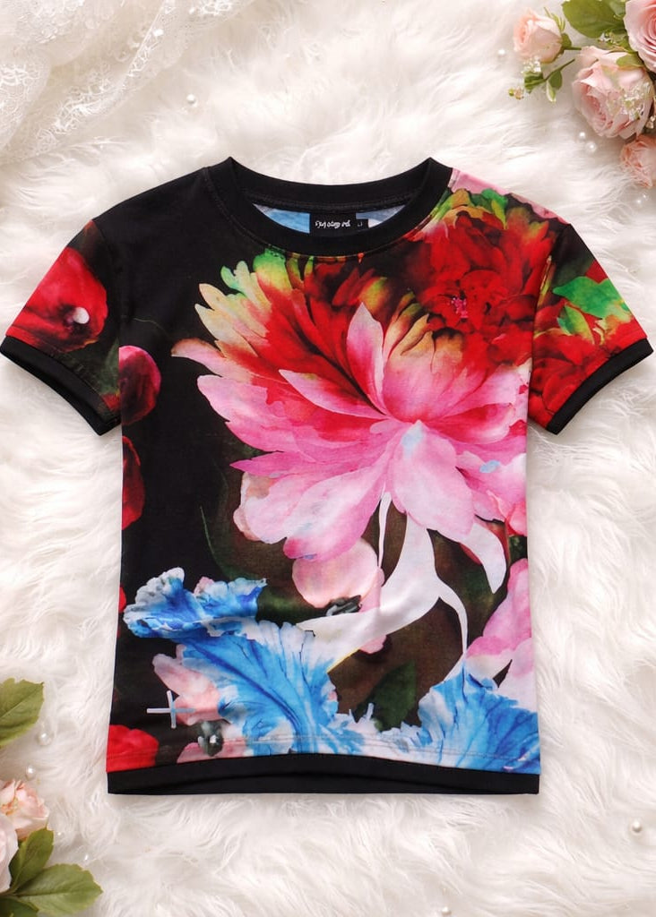 T-shirt Donna Desigual Floreale
