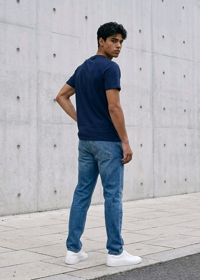 T-shirt Uomo Calvin Klein Jeans Blu Essential