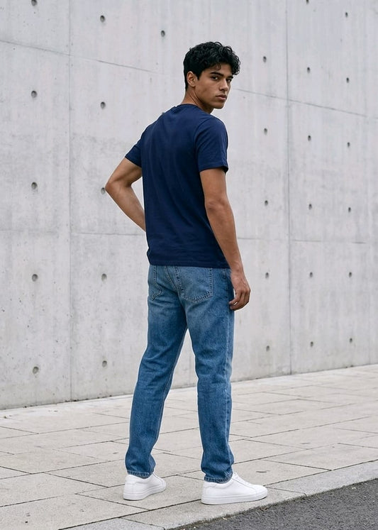 T-shirt Uomo Calvin Klein Jeans Blu Essential