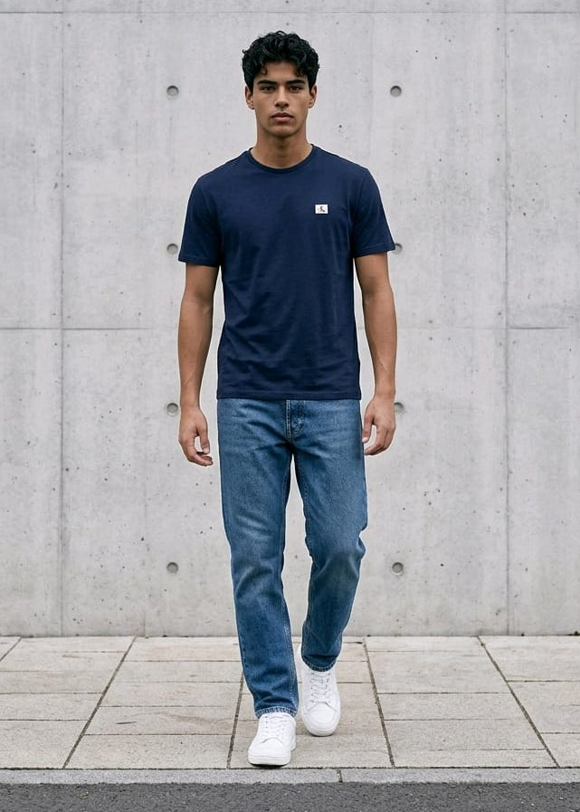 T-shirt Uomo Calvin Klein Jeans Blu Essential