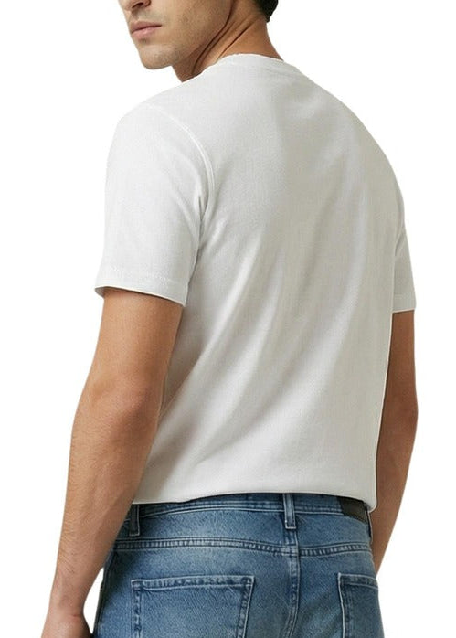 T-shirt Uomo New Balance Bianca con Stampa