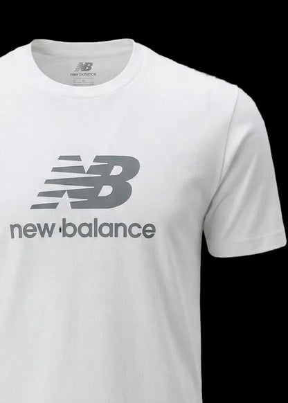 T-shirt Uomo New Balance Bianca con Stampa