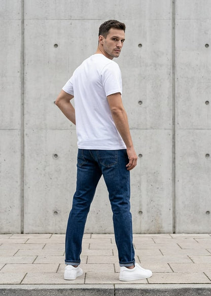 T-shirt Uomo North Sails Bianca con Stampa
