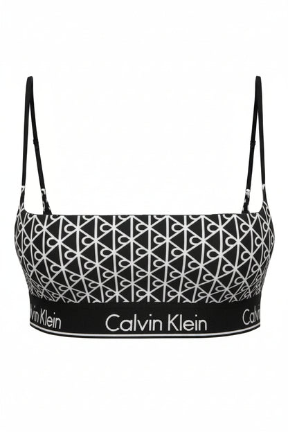 Top Bikini Donna Calvin Klein Jeans Bralette Scollo Quadrato