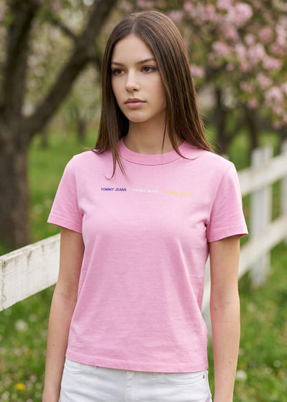 T-Shirt Donna Tommy Hilfiger Jeans