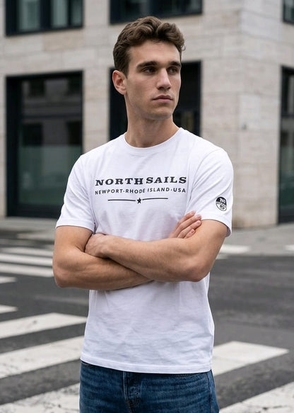 T-shirt Uomo North Sails Bianca Essential