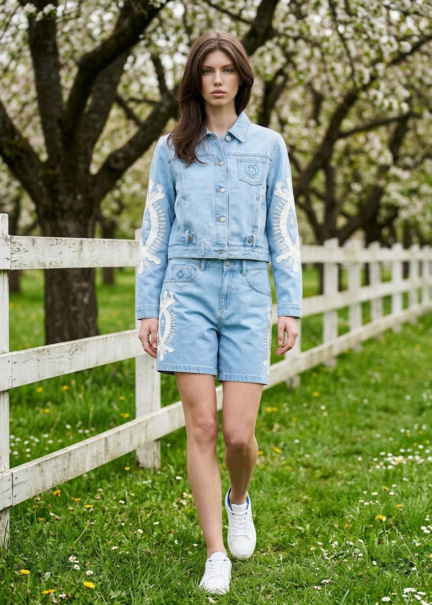 Shorts Donna Desigual Blu