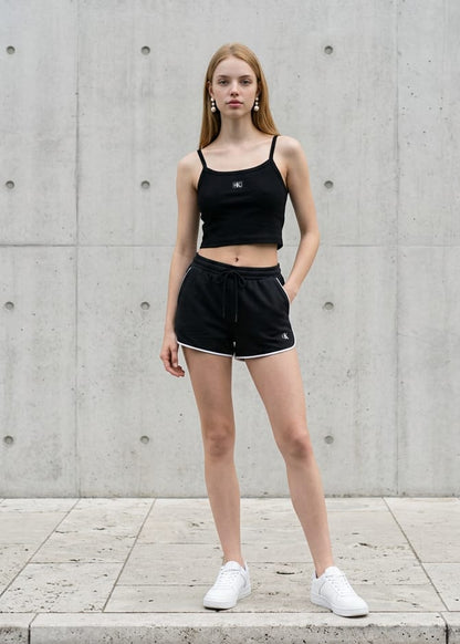 Top Donna Calvin Klein Jeans Scollo Quadrato