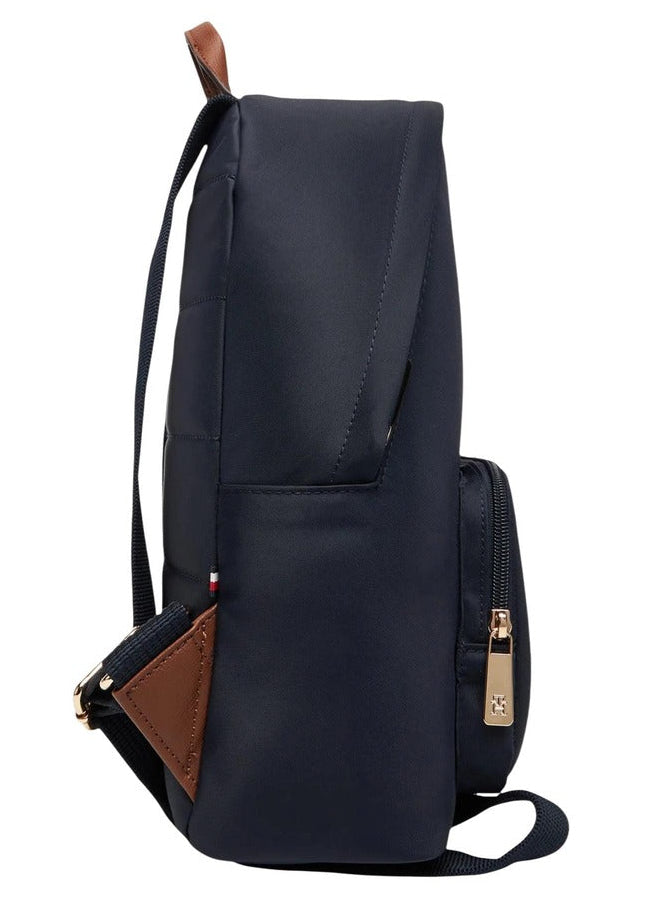 Zaino Donna Tommy Hilfiger Blu in Nylon e Pelle