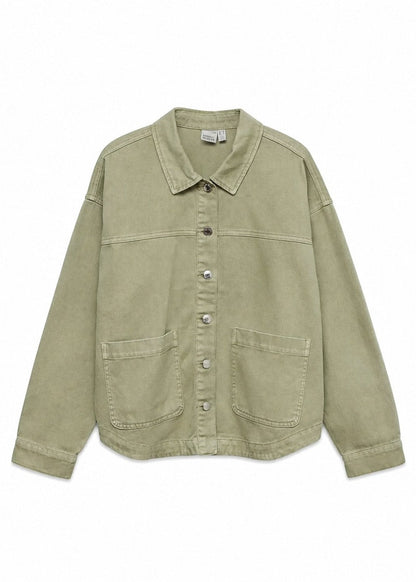 Giacca Donna Vero Moda Verde in Cotone