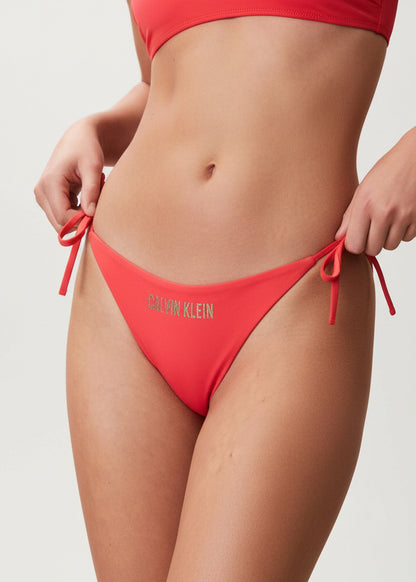 Slip Bikini Donna Calvin Klein Jeans con Lacci