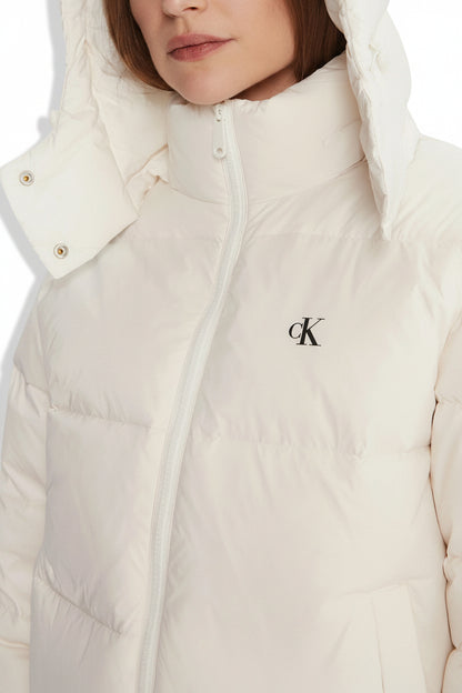Giubbotto Donna Calvin Klein Jeans Bianco