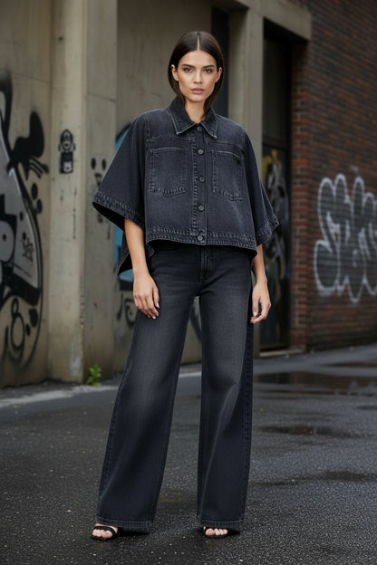 Giubbotto Donna Colcci Nero Maniche 3/4