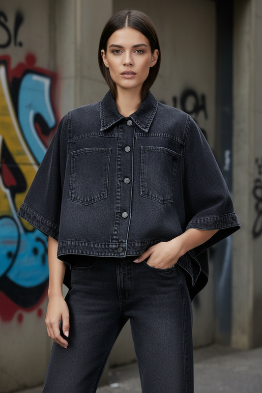 Giubbotto Donna Colcci Nero Maniche 3/4