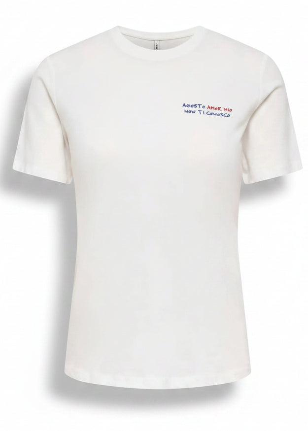 T-Shirt Donna Only Bianca