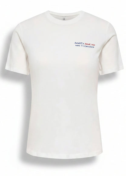 T-Shirt Donna Only Bianca
