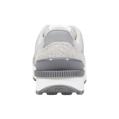 Sneakers Donna Tommy Hilfiger Jeans Grigie in Pelle