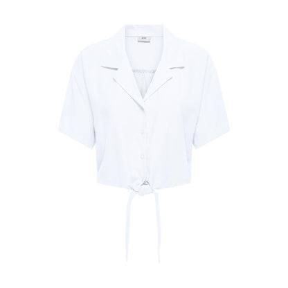 Camicia Donna Jacqueline De Yong Porpora con Scollo a V
