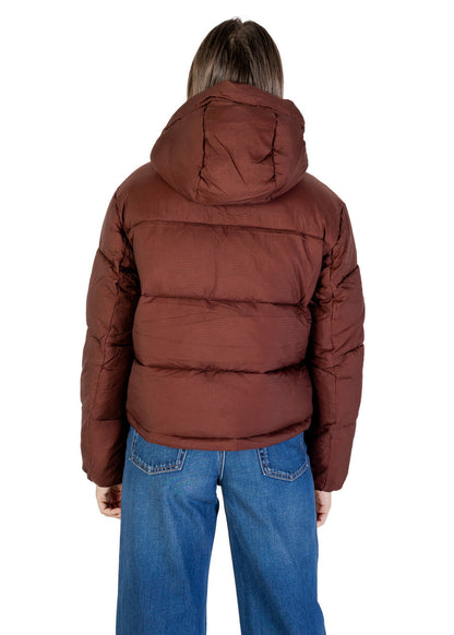 Damenjacke Tommy Hilfiger Jeans Braun mit Kapuze