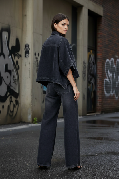 Giubbotto Donna Colcci Nero Maniche 3/4