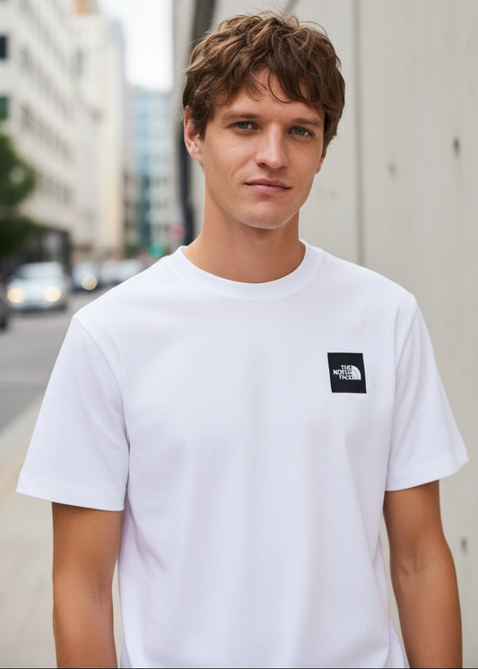 T-Shirt Uomo The North Face Bianca in Cotone