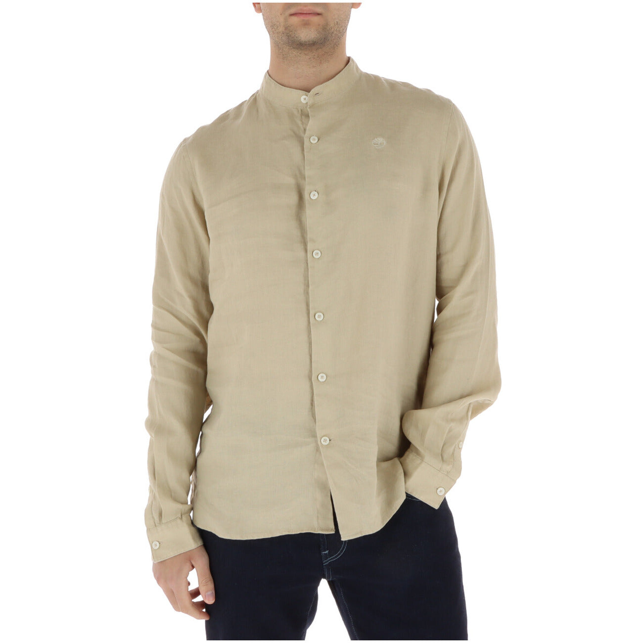 Camicia Uomo Timberland Bianca in Lino