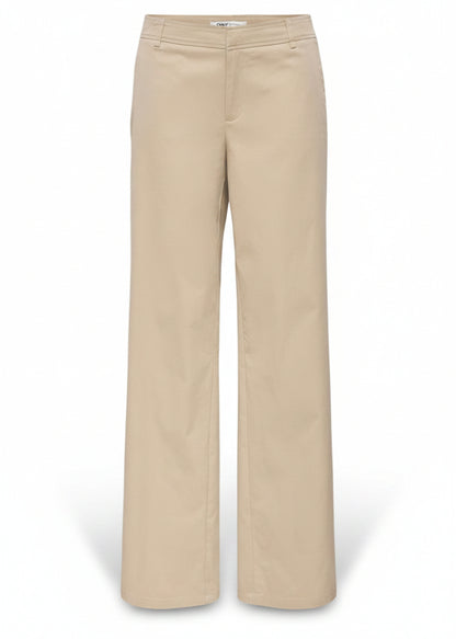 Pantaloni Donna Only con Zip e Tasche