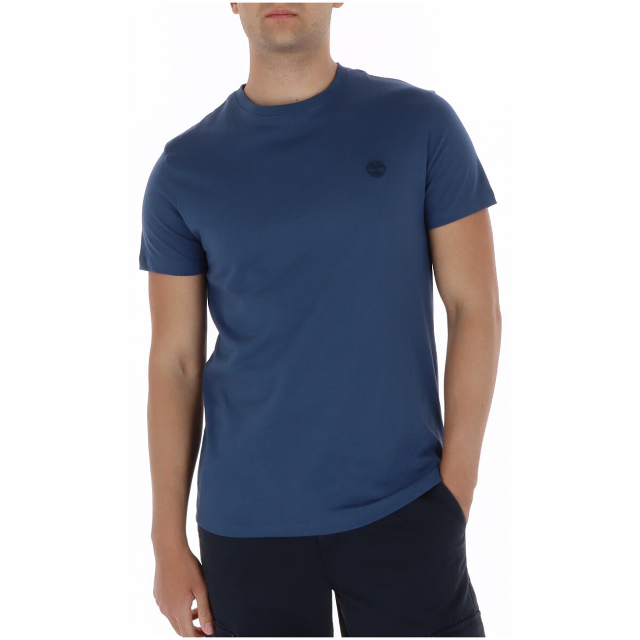 Men's Timberland White Cotton T-Shirt