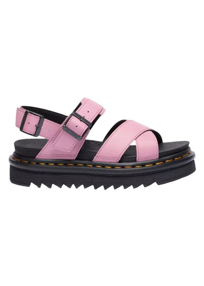 Sandali Donna Dr. Martens Voss II Rosa Pelle