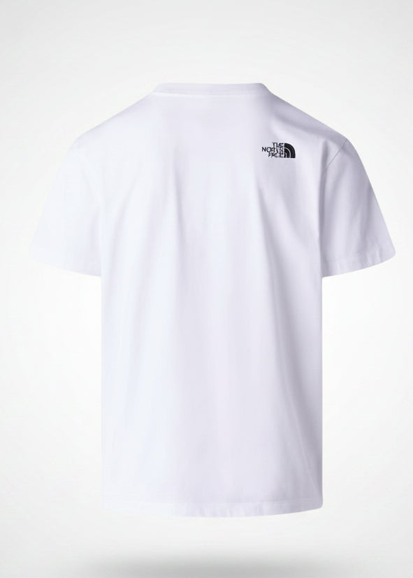 T-Shirt Uomo The North Face Bianca in Cotone