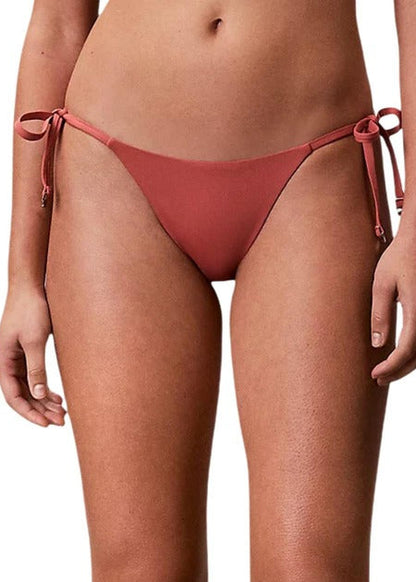 Slip Bikini Donna Calvin Klein Jeans con Lacci