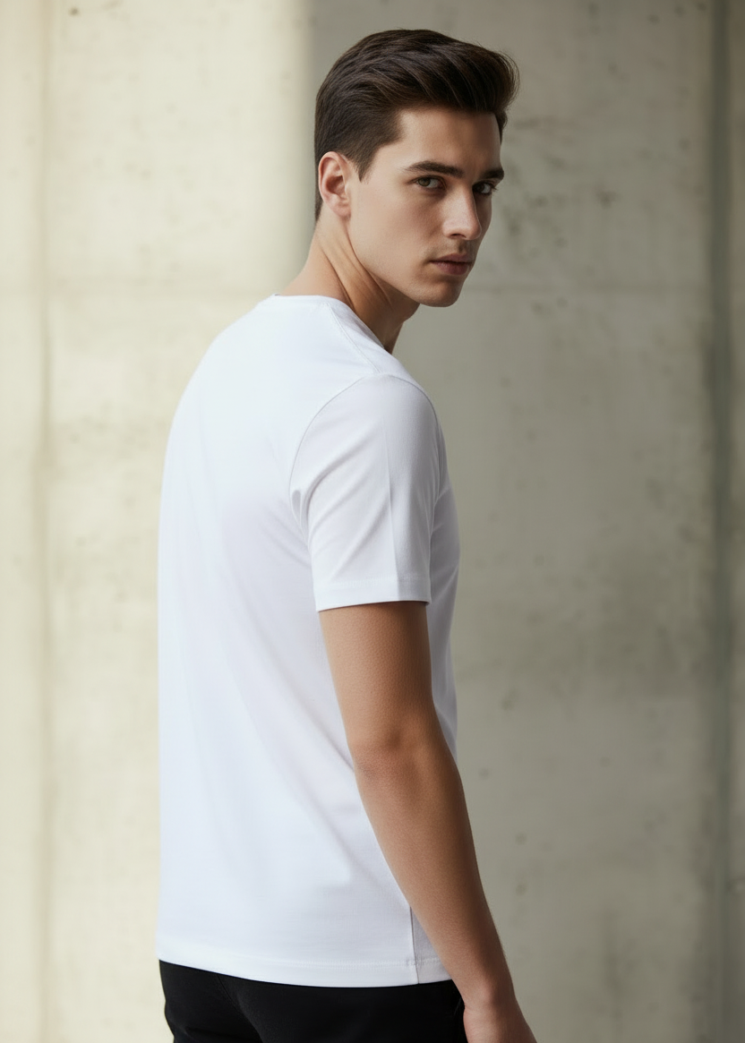 T-Shirt Uomo Hydra Clothing Bianca