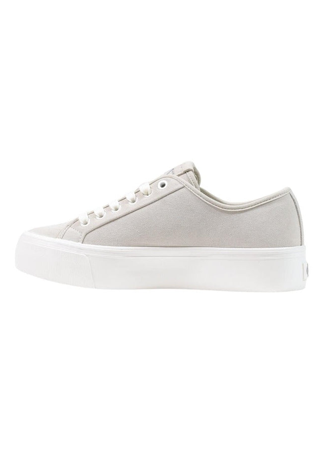 Sneakers Donna Calvin Klein Bianche in Pelle