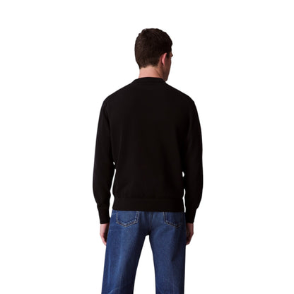 Maglia Uomo Calvin Klein Jeans Girocollo Nera
