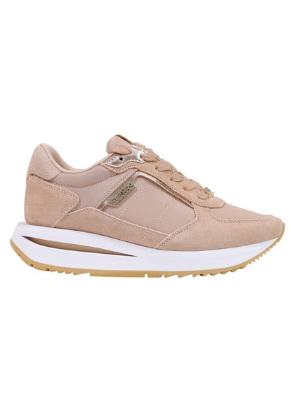 Sneakers Donna Guess Energy5 Beige con Plateau