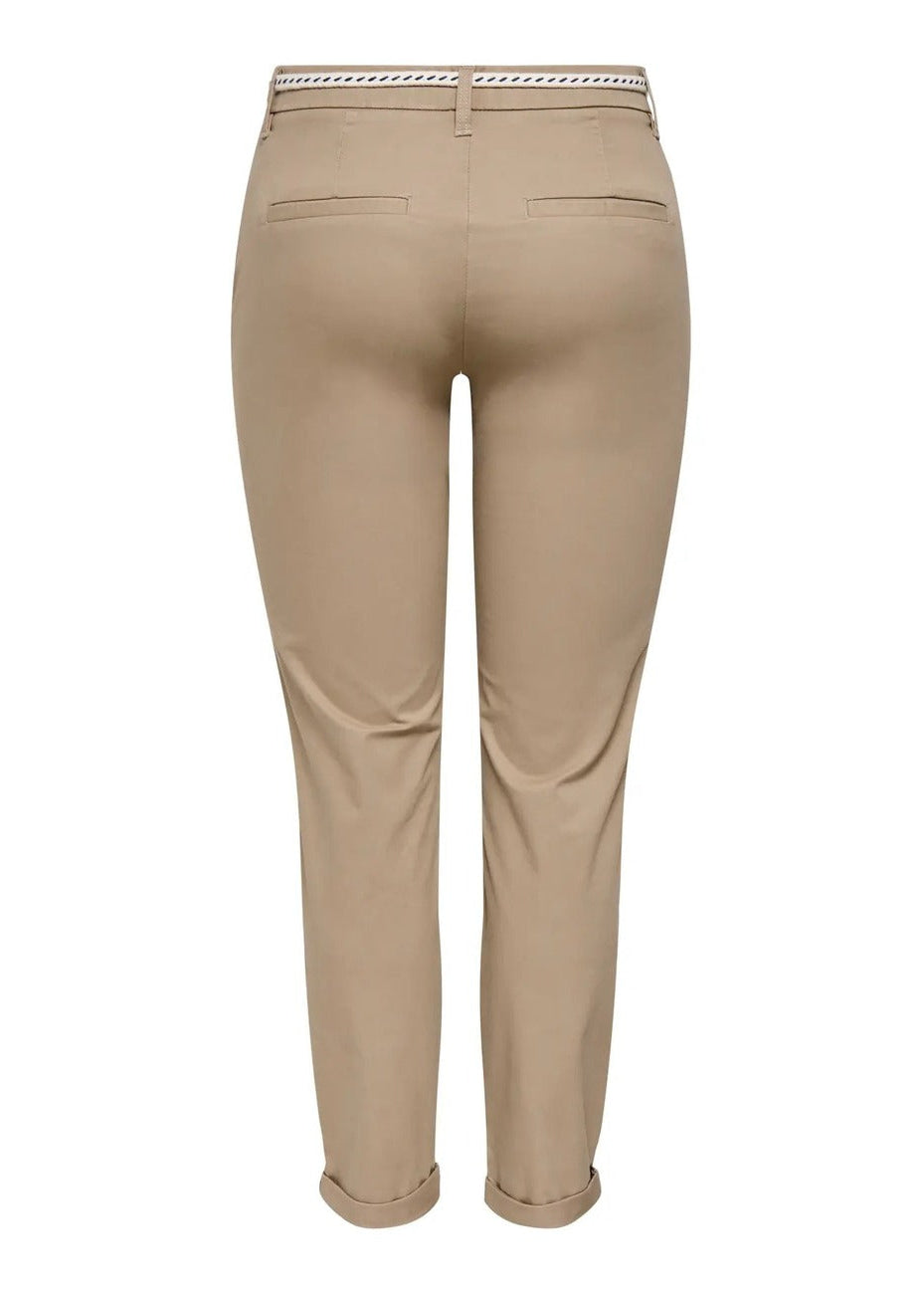 Pantaloni Donna Only Marrone