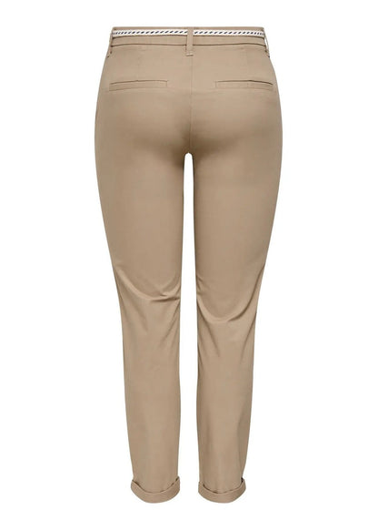 Pantaloni Donna Only Marrone
