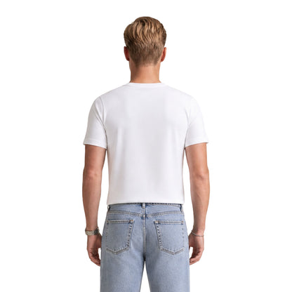 T-Shirt Uomo Calvin Klein Jeans Bianca Manica Corta