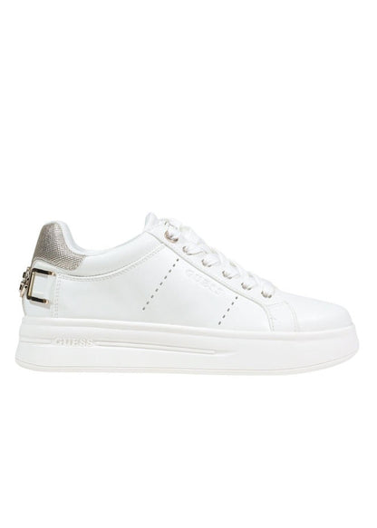 Sneakers Donna Guess Bianche e Nere con Lacci